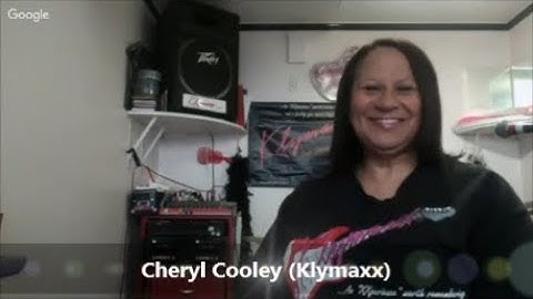 "TRUTH IN RHYTHM" - Cheryl Cooley (Klymaxx), Part 1 of 2
