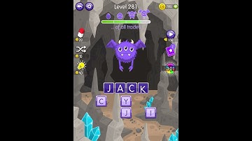 Word Monsters Level 281 Answers Solved Walkthrough Solution