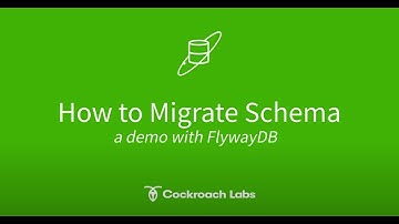 How to migrate schema | When to migrate schema | Schema change demo