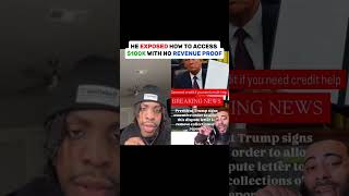 He Exposed How To Access 100K With No Revenue Proof