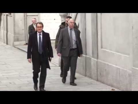 Artur Mas declara en el Supremo investigado por rebelión