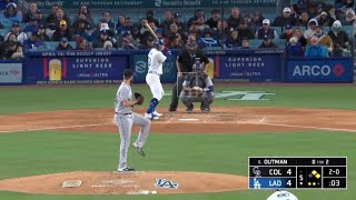 Dodgers vs Rockies Highlights | April 3, 2023