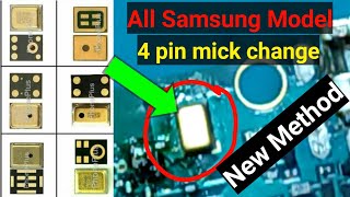 All Samsung Model 4 pin mic change | Samsung all model mick problam solution | 4 pin mic change