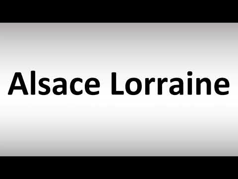 Video: Adakah alsace lorraine bahasa Jerman atau Perancis?