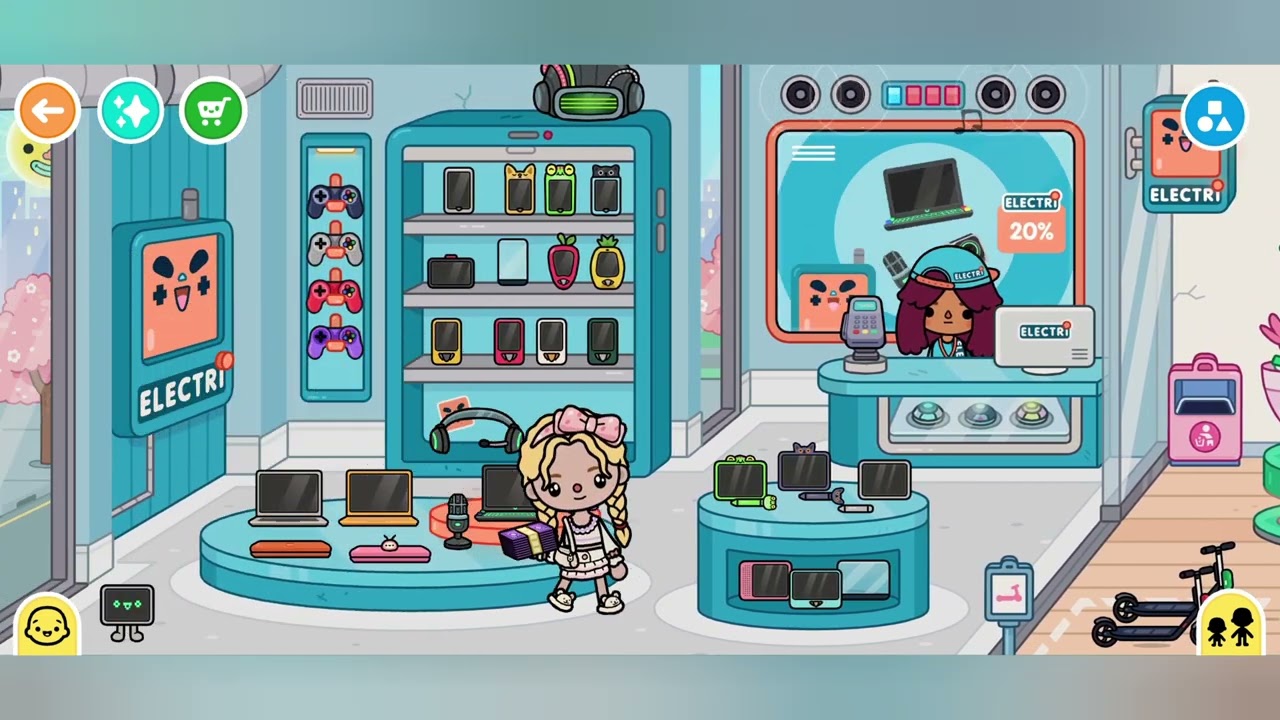 Back to school - kako mi volimo da šopingujemo 😁 Toca Boca World #tocaboca #tocalifeworld #škola 