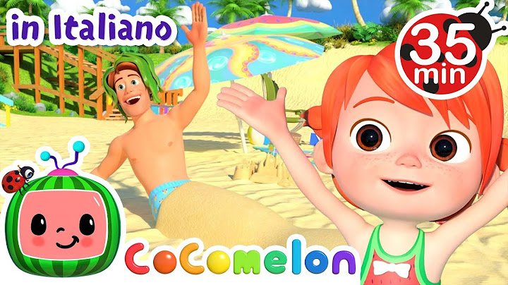 Giornata di spiaggia con papà | CoComelon Italiano - Canzoni per Bambini