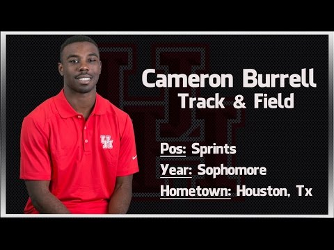 Cameron Burrell: Get to Know Houston Track & Field