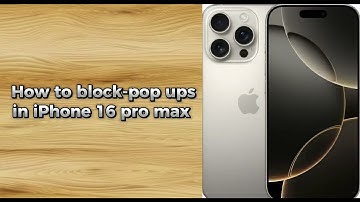 How to block pop-ups in iPhone 16 pro max | Mobile Addons |