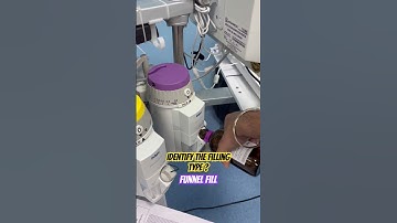 Isoflurane filling in Drager infinity C500 | funnel fill | pour fill | Anesthesia