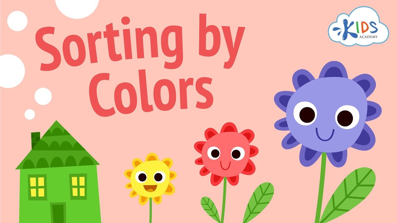 Color Song for Kids - Color Sorting For Kids - Educational Video for Kindergarten and Preschool