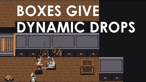 Dynamic Drops from Boxes | Godot Top-Down Shooter "Oneira"