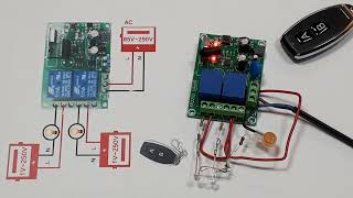Двухканальное радиореле KR2202 (220 вольт) не для ворот!