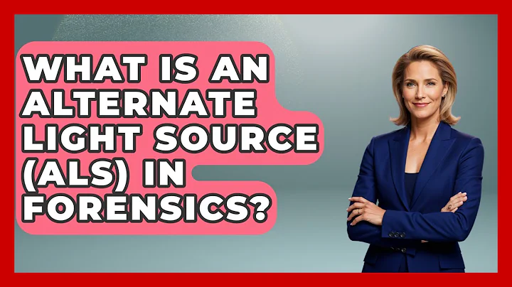 What Is An Alternate Light Source (ALS) In Forensics? - Law Enforcement Insider