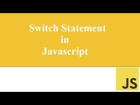 Lesson 15: Switch Condition Statement in Javascript | Javascript For Beginners (URDU/HINDI)