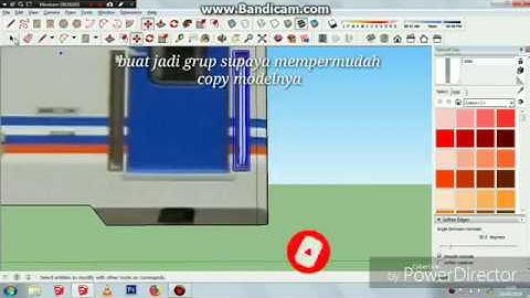 [Tutorial Sketchup] Cara membuat mesh low poly untuk Trainz Simulator Indonesia Part#3