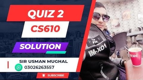 cs610 quiz 2 solution || CS610 - Computer Networks (Quiz No.2)