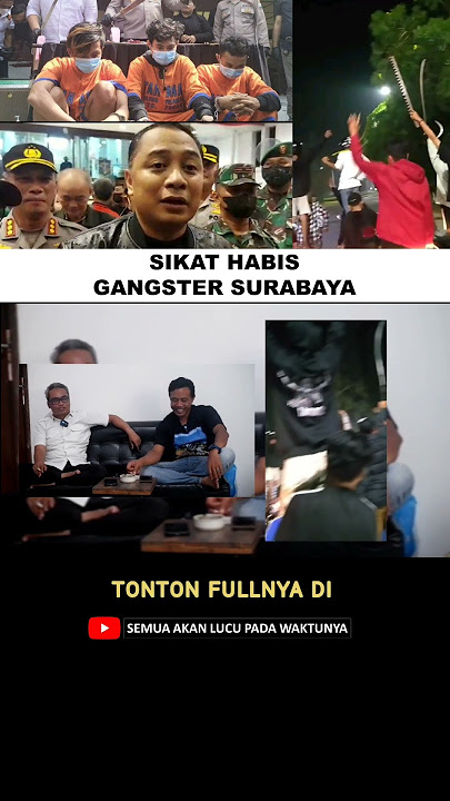 GANGSTER SURABAYA GUK-GUK WOK-WOK #surabaya #gukguk  #aman #jawatimur #kabarsurabaya #shorts
