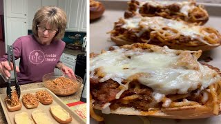 How to make spaghetti stuffed | Spaghetti Stuffed Italian Bread | spaghetti