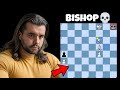 Nepo checkmates his opponent with two bishops   the bison chess