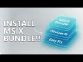 How to Download MSIX Bundle File in Windows 10 (FAST & EASY Guide 2025)