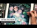 After The Rain | Watercolor Process