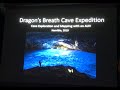 Vickie Siegel Presenting 2019 Expedition to Dragon&#39;s Breath Cave, Namibia - March 4, 2020