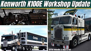✅ American Truck Simulator | Kenworth K100E Workshop Update  [ATS 1.42/1.41 ] 4k