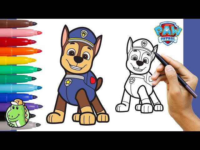Patrulha Canina para colorir  Páginas para colorear disney, Patrulla canina  para pintar, Paw patrol navidad