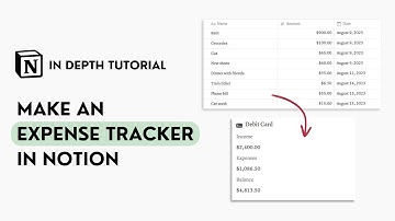 Make a Notion Expense Tracker (Step By Step Tutorial)