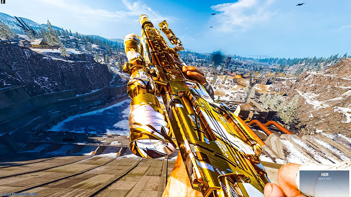 Call of Duty:Warzone Solo Sniper HDR Gameplay No Commentary