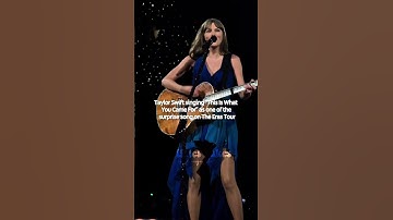 Things that shocked me (Taylor