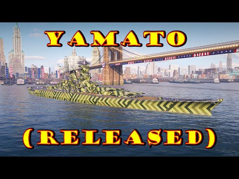 Meet The Yamato! (Released) Japanese Legendary Battleship (World of Warships Legends Xbox One X) 4k