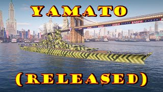 Meet The Yamato! (Released) Japanese Legendary Battleship (World of Warships Legends Xbox One X) 4k