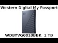 Внешний жёсткий диск Western Digital My Passport WDBYVG0010BBK 1TB