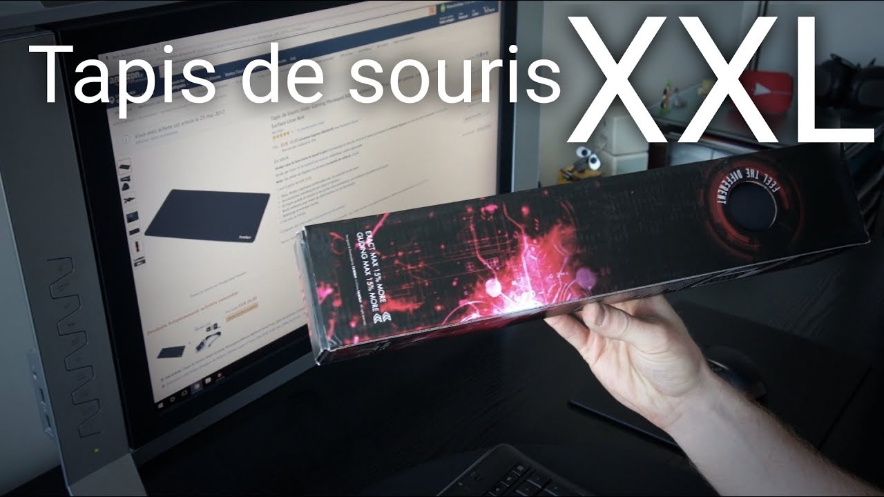 unboxing tapis de souris titanwolf !! 