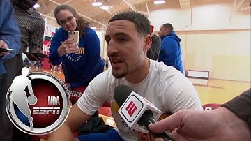 Klay Thompson talks viral local news interview and hostility in Oklahoma City | NBA on ESPN