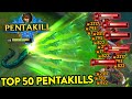 Top 50 best league of legends pentakills of 2022