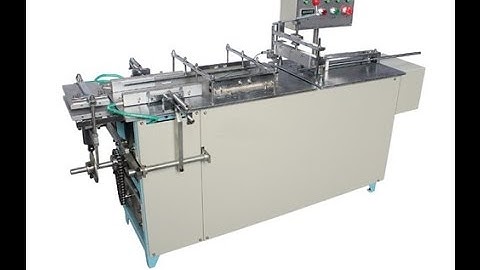 Semi Automated 3D Box Cellophane Wrapping System With BOPP Film For Packet Transparent Film Packer