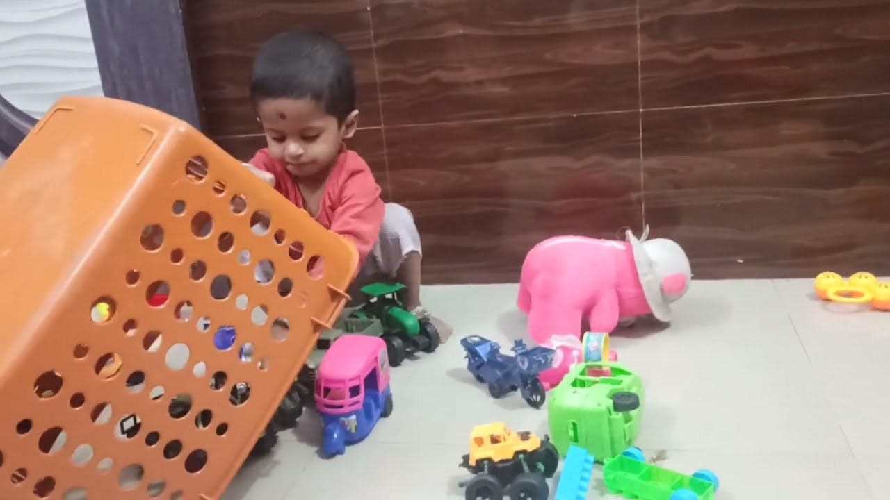 New BharatBenz Dumper Truck Accident Pulling Out Tractor JCB 3DX | Tractor Cartoon | Jcb Cartoon