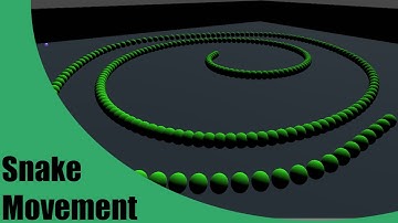 [Unity 5] Tutorial: How to make Snake Movement in Unity
