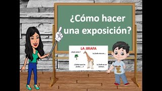 ¿Cómo hacer una exposición?