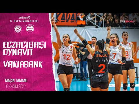 Eczacıbaşı Dynavit 3 - 0 VakıfBank (Maçın Tamamı) | 2022-23 Sultanlar Ligi