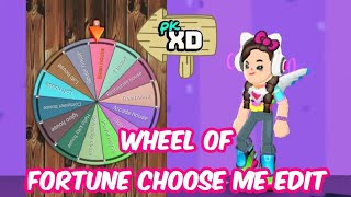 عجلة الحظ تختار شخصيتي pkxd 😳 ¶ Wheel of fortune choose me My personality 😱✨ screenshot 2