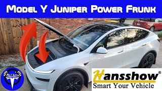 I Finally Got a Power Frunk for My Tesla Model Y Juniper! #tesla