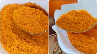 طريقة عمل أفضل منكه للكيك والحلويات والعصائر | بودرة قشر البرتقال بطريقة سهلة|Orange Peel Powder