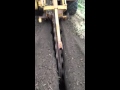 Trenching Electric Lines