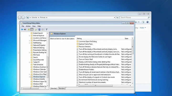 How to remove the search history from Windows Explorer