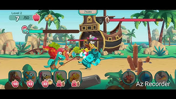 Dino Bash 2 Travel Through Time Island 19 Level 3