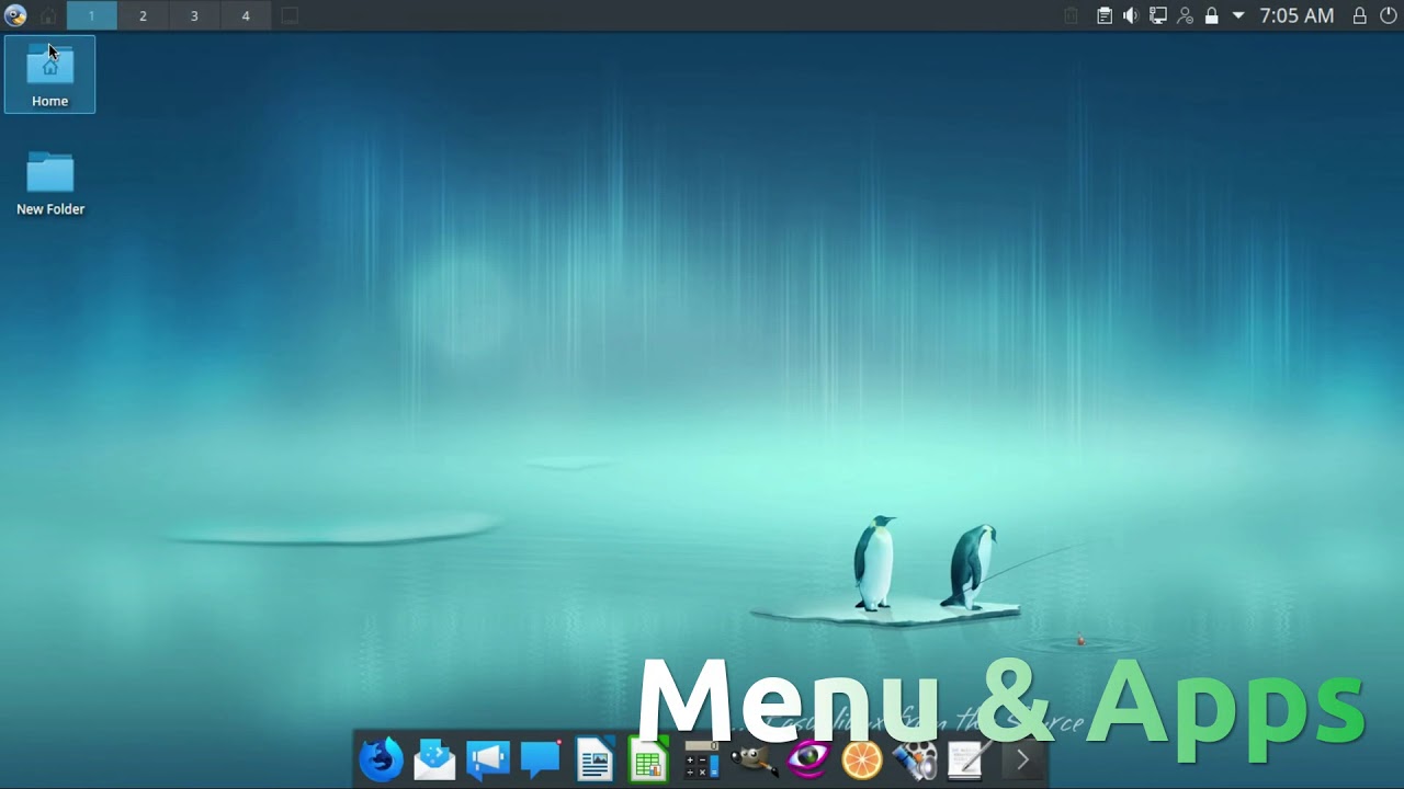 Calculate Linux 18 KDE Run Through - YouTube