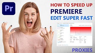 How to  speed up / use Proxy Files to Edit SUPER FAST in Premiere Pro. screenshot 5